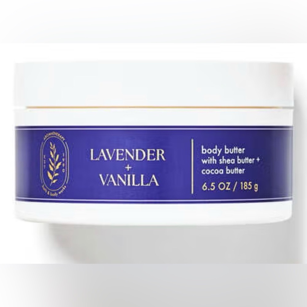 New Bath & Body Works Lavender Vanilla Body Butter